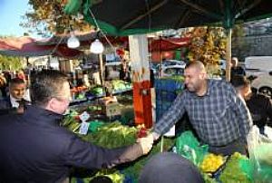 AK PARTİ MAMAK İLÇE BAŞKANLIĞI - TAZİYE, ESNAF VE PAZAR YERİ ZİYARETLERİ