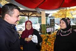 AK PARTİ MAMAK İLÇE BAŞKANLIĞI - TAZİYE, ESNAF VE PAZAR YERİ ZİYARETLERİ