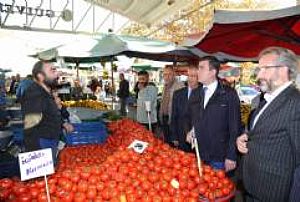 AK PARTİ MAMAK İLÇE BAŞKANLIĞI - TAZİYE, ESNAF VE PAZAR YERİ ZİYARETLERİ