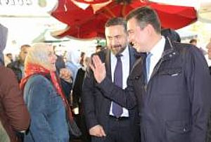 AK PARTİ MAMAK İLÇE BAŞKANLIĞI - TAZİYE, ESNAF VE PAZAR YERİ ZİYARETLERİ