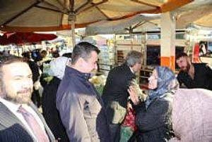 AK PARTİ MAMAK İLÇE BAŞKANLIĞI - TAZİYE, ESNAF VE PAZAR YERİ ZİYARETLERİ