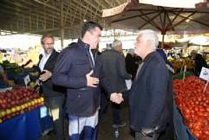 AK PARTİ MAMAK İLÇE BAŞKANLIĞI - TAZİYE, ESNAF VE PAZAR YERİ ZİYARETLERİ