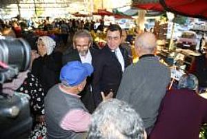 AK PARTİ MAMAK İLÇE BAŞKANLIĞI - TAZİYE, ESNAF VE PAZAR YERİ ZİYARETLERİ