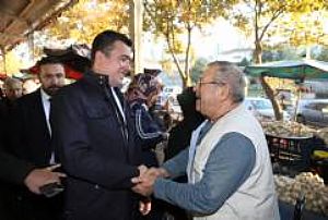 AK PARTİ MAMAK İLÇE BAŞKANLIĞI - TAZİYE, ESNAF VE PAZAR YERİ ZİYARETLERİ