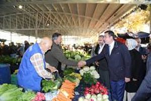 AK PARTİ MAMAK İLÇE BAŞKANLIĞI - TAZİYE, ESNAF VE PAZAR YERİ ZİYARETLERİ