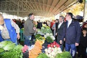 AK PARTİ MAMAK İLÇE BAŞKANLIĞI - TAZİYE, ESNAF VE PAZAR YERİ ZİYARETLERİ