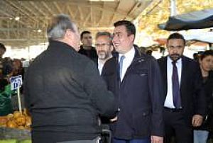 AK PARTİ MAMAK İLÇE BAŞKANLIĞI - TAZİYE, ESNAF VE PAZAR YERİ ZİYARETLERİ