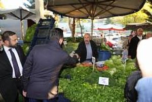 AK PARTİ MAMAK İLÇE BAŞKANLIĞI - TAZİYE, ESNAF VE PAZAR YERİ ZİYARETLERİ