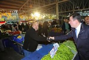 AK PARTİ MAMAK İLÇE BAŞKANLIĞI - TAZİYE, ESNAF VE PAZAR YERİ ZİYARETLERİ