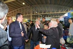 AK PARTİ MAMAK İLÇE BAŞKANLIĞI - TAZİYE, ESNAF VE PAZAR YERİ ZİYARETLERİ