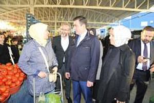 AK PARTİ MAMAK İLÇE BAŞKANLIĞI - TAZİYE, ESNAF VE PAZAR YERİ ZİYARETLERİ