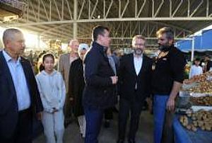 AK PARTİ MAMAK İLÇE BAŞKANLIĞI - TAZİYE, ESNAF VE PAZAR YERİ ZİYARETLERİ