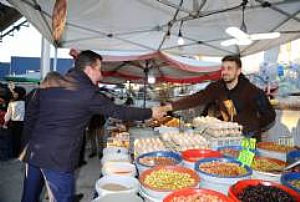 AK PARTİ MAMAK İLÇE BAŞKANLIĞI - TAZİYE, ESNAF VE PAZAR YERİ ZİYARETLERİ