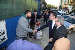 AK PARTİ MAMAK İLÇE BAŞKANLIĞI - TAZİYE, ESNAF VE PAZAR YERİ ZİYARETLERİ