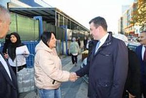 AK PARTİ MAMAK İLÇE BAŞKANLIĞI - TAZİYE, ESNAF VE PAZAR YERİ ZİYARETLERİ