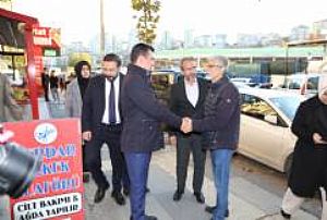 AK PARTİ MAMAK İLÇE BAŞKANLIĞI - TAZİYE, ESNAF VE PAZAR YERİ ZİYARETLERİ