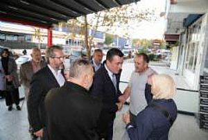 AK PARTİ MAMAK İLÇE BAŞKANLIĞI - TAZİYE, ESNAF VE PAZAR YERİ ZİYARETLERİ