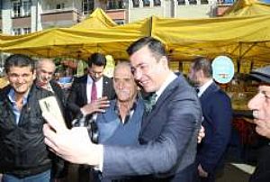 AK PARTİ KEÇİÖREN İLÇE BAŞKANLIĞI ESNAF VE PAZAR YERİ ZİYARETLERİ