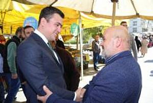 AK PARTİ KEÇİÖREN İLÇE BAŞKANLIĞI ESNAF VE PAZAR YERİ ZİYARETLERİ