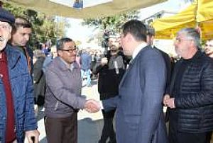 AK PARTİ KEÇİÖREN İLÇE BAŞKANLIĞI ESNAF VE PAZAR YERİ ZİYARETLERİ