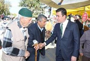 AK PARTİ KEÇİÖREN İLÇE BAŞKANLIĞI ESNAF VE PAZAR YERİ ZİYARETLERİ