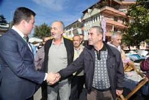 AK PARTİ KEÇİÖREN İLÇE BAŞKANLIĞI ESNAF VE PAZAR YERİ ZİYARETLERİ
