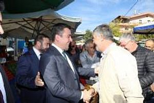 AK PARTİ KEÇİÖREN İLÇE BAŞKANLIĞI ESNAF VE PAZAR YERİ ZİYARETLERİ