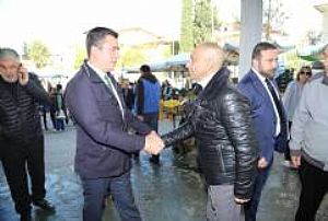 AK PARTİ KEÇİÖREN İLÇE BAŞKANLIĞI ESNAF VE PAZAR YERİ ZİYARETLERİ