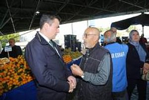 AK PARTİ KEÇİÖREN İLÇE BAŞKANLIĞI ESNAF VE PAZAR YERİ ZİYARETLERİ