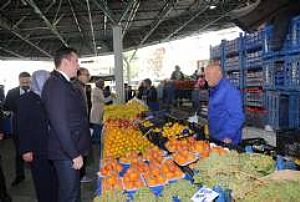 AK PARTİ KEÇİÖREN İLÇE BAŞKANLIĞI ESNAF VE PAZAR YERİ ZİYARETLERİ