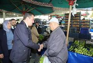 AK PARTİ KEÇİÖREN İLÇE BAŞKANLIĞI ESNAF VE PAZAR YERİ ZİYARETLERİ