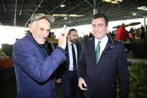 AK PARTİ KEÇİÖREN İLÇE BAŞKANLIĞI ESNAF VE PAZAR YERİ ZİYARETLERİ