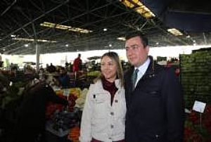 AK PARTİ KEÇİÖREN İLÇE BAŞKANLIĞI ESNAF VE PAZAR YERİ ZİYARETLERİ