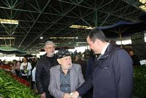 AK PARTİ KEÇİÖREN İLÇE BAŞKANLIĞI ESNAF VE PAZAR YERİ ZİYARETLERİ