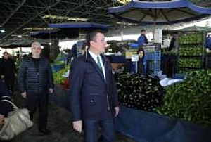 AK PARTİ KEÇİÖREN İLÇE BAŞKANLIĞI ESNAF VE PAZAR YERİ ZİYARETLERİ