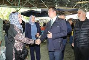 AK PARTİ KEÇİÖREN İLÇE BAŞKANLIĞI ESNAF VE PAZAR YERİ ZİYARETLERİ