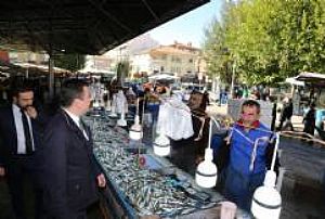 AK PARTİ KEÇİÖREN İLÇE BAŞKANLIĞI ESNAF VE PAZAR YERİ ZİYARETLERİ