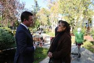 AK PARTİ KEÇİÖREN İLÇE BAŞKANLIĞI ESNAF VE PAZAR YERİ ZİYARETLERİ