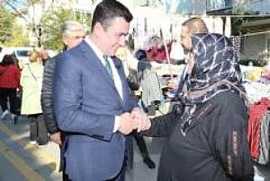 AK PARTİ KEÇİÖREN İLÇE BAŞKANLIĞI ESNAF VE PAZAR YERİ ZİYARETLERİ