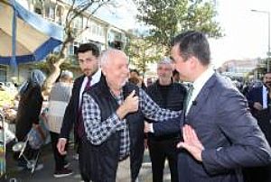 AK PARTİ KEÇİÖREN İLÇE BAŞKANLIĞI ESNAF VE PAZAR YERİ ZİYARETLERİ