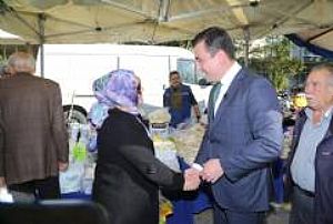 AK PARTİ KEÇİÖREN İLÇE BAŞKANLIĞI ESNAF VE PAZAR YERİ ZİYARETLERİ