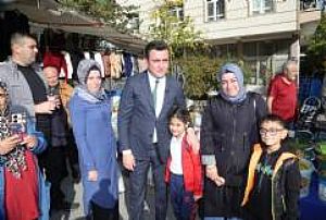 AK PARTİ KEÇİÖREN İLÇE BAŞKANLIĞI ESNAF VE PAZAR YERİ ZİYARETLERİ