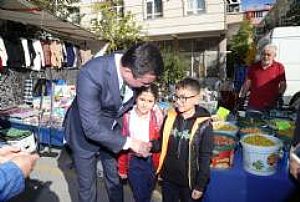 AK PARTİ KEÇİÖREN İLÇE BAŞKANLIĞI ESNAF VE PAZAR YERİ ZİYARETLERİ