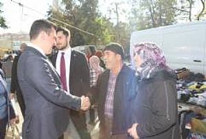 AK PARTİ KEÇİÖREN İLÇE BAŞKANLIĞI ESNAF VE PAZAR YERİ ZİYARETLERİ
