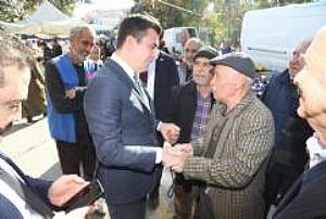 AK PARTİ KEÇİÖREN İLÇE BAŞKANLIĞI ESNAF VE PAZAR YERİ ZİYARETLERİ