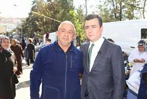 AK PARTİ KEÇİÖREN İLÇE BAŞKANLIĞI ESNAF VE PAZAR YERİ ZİYARETLERİ