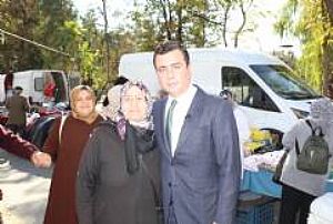 AK PARTİ KEÇİÖREN İLÇE BAŞKANLIĞI ESNAF VE PAZAR YERİ ZİYARETLERİ