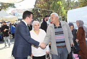 AK PARTİ KEÇİÖREN İLÇE BAŞKANLIĞI ESNAF VE PAZAR YERİ ZİYARETLERİ