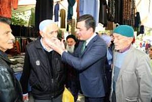 AK PARTİ KEÇİÖREN İLÇE BAŞKANLIĞI ESNAF VE PAZAR YERİ ZİYARETLERİ