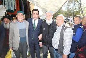 AK PARTİ KEÇİÖREN İLÇE BAŞKANLIĞI ESNAF VE PAZAR YERİ ZİYARETLERİ